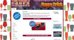 Desktop Screenshot of happy-drink.fr